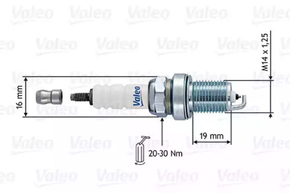 Свеча зажигания VALEO 246916