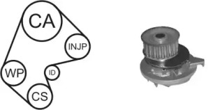 Водяной насос + комплект зубчатого ремня AIRTEX WPK-129401