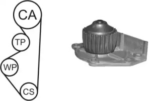 Водяной насос + комплект зубчатого ремня AIRTEX WPK-139801