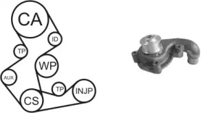 Водяной насос + комплект зубчатого ремня AIRTEX WPK-143503