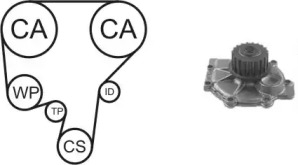 Водяной насос + комплект зубчатого ремня AIRTEX WPK-146502