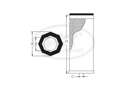 Фильтр SCT Germany SB 3171