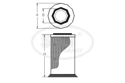 Фильтр SCT Germany SW 3842