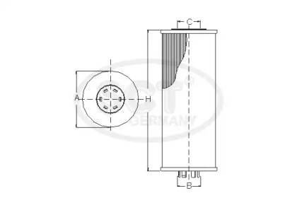  SCT Germany SH 4082 P