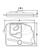 Комплект гидрофильтров SCT Germany SG 1709