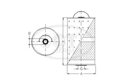 Фильтр SCT Germany SF 503