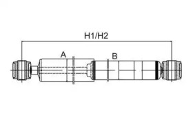 Амортизатор SCT Germany Z 1620G