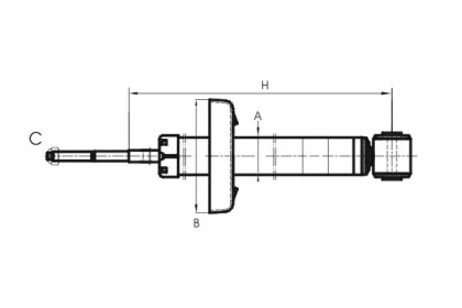 Амортизатор SCT Germany Z 1695