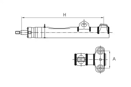 Амортизатор SCT Germany Z 3729