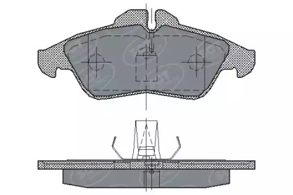 Комплект тормозных колодок SCT Germany SP 177 PR