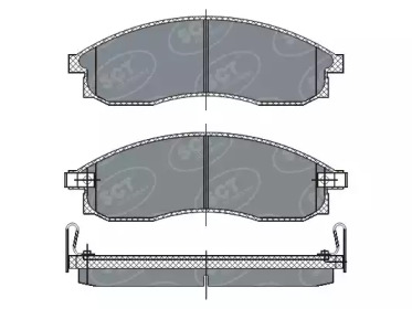 Комплект тормозных колодок SCT Germany SP 263 PR