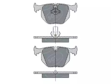 Комплект тормозных колодок SCT Germany SP 271 PR