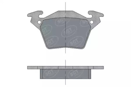Комплект тормозных колодок SCT Germany SP 302 PR