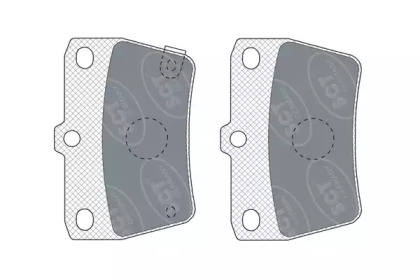 Комплект тормозных колодок SCT Germany SP 309 PR