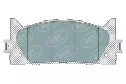 Комплект тормозных колодок SCT Germany SP 325 PR