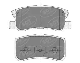 Комплект тормозных колодок SCT Germany SP 343 PR