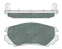 Комплект тормозных колодок SCT Germany SP 370 PR