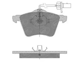Комплект тормозных колодок SCT Germany SP 402 PR