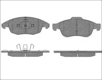 Комплект тормозных колодок SCT Germany SP 497 PR
