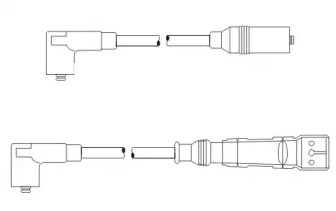 Комплект проводов зажигания SCT Germany PS 61149