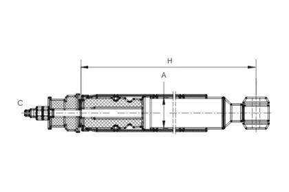 Амортизатор SCT Germany Z 1622G