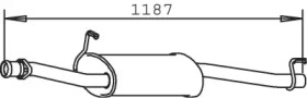 Амортизатор DINEX 32300