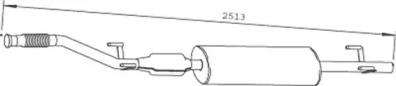 Амортизатор DINEX 40324