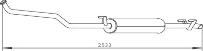 Амортизатор DINEX 50471