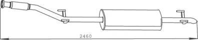 Амортизатор DINEX 50481