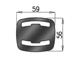 Резиновые полоски DINEX 50809