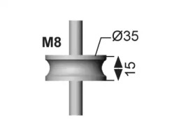 Резиновые полоски DINEX 50907