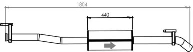 Амортизатор DINEX 54308