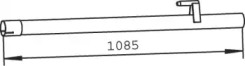 Труба выхлопного газа DINEX 54602