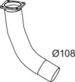 Труба выхлопного газа DINEX 64143