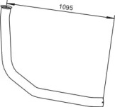 Труба выхлопного газа DINEX 64156