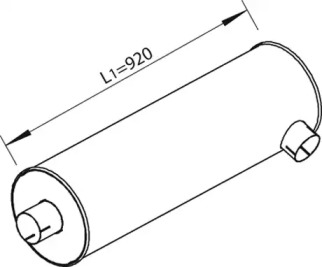 Амортизатор DINEX 64365