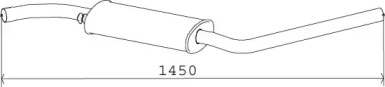 Амортизатор DINEX 74303