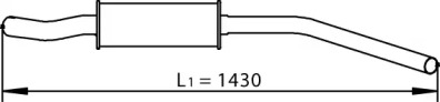 Амортизатор DINEX 74305