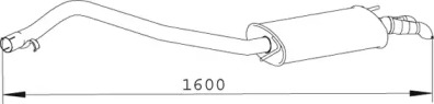 Амортизатор DINEX 74314