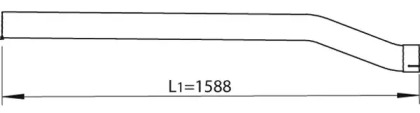 Трубка DINEX 80168