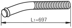 Трубка DINEX 80195