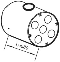 Амортизатор DINEX 80403