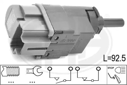 Выключатель фонаря сигнала торможения ERA 330936