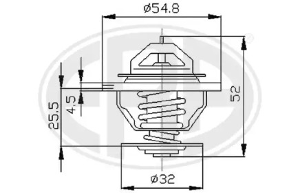 Термостат ERA 350196