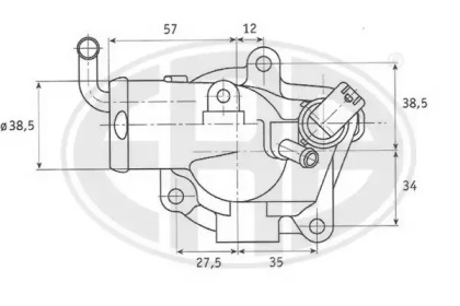 Термостат ERA 350200