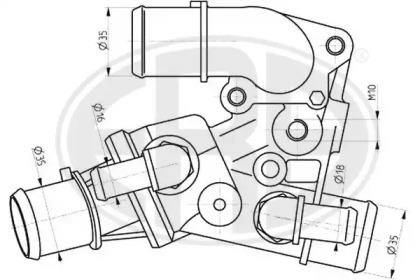 Термостат ERA 350250