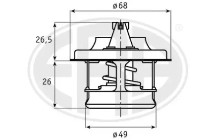 Термостат ERA 350324