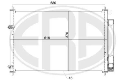 Конденсатор, кондиционер ERA 667161