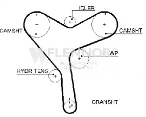 Ремень FLENNOR 1009