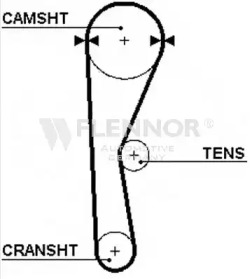 Ремень FLENNOR 4908